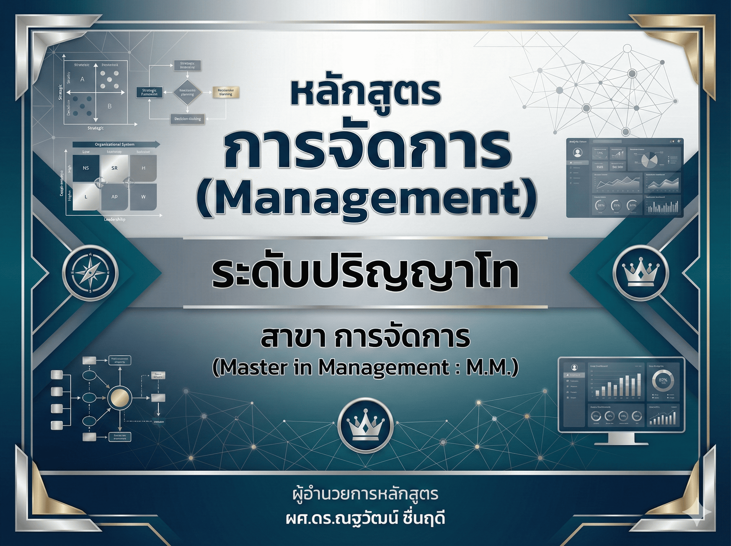 หลักสูตร การจัดการ ระดับ ปริญญาโท