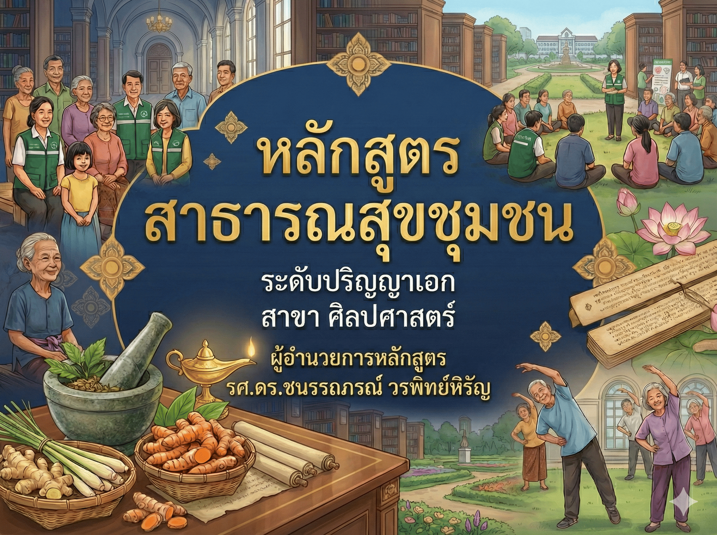 หลักสูตร สาธารณสุข ระดับ ปริญญาเอก