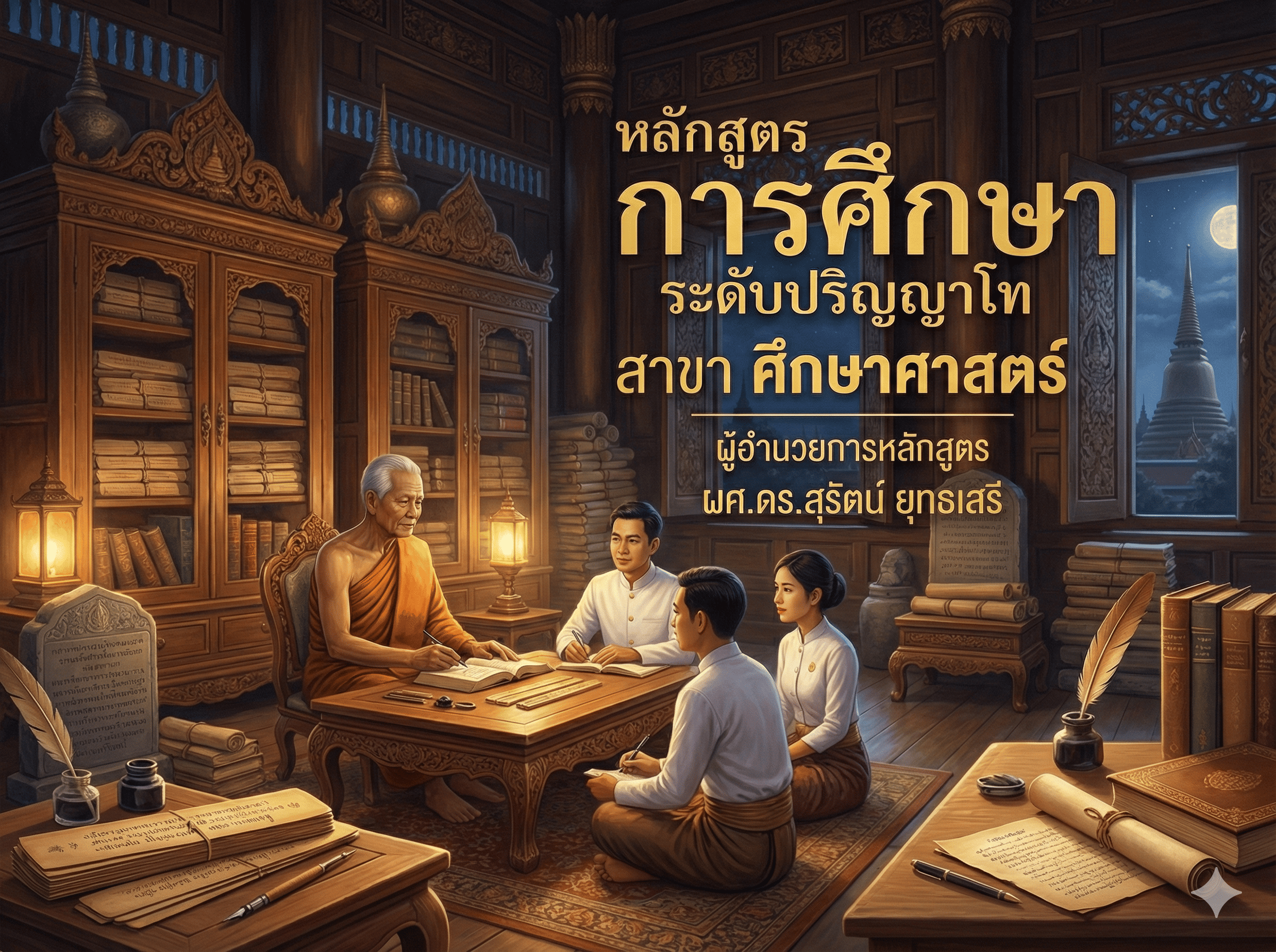 หลักสูตร การบริหารการศึกษา ระดับ ปริญญาโท