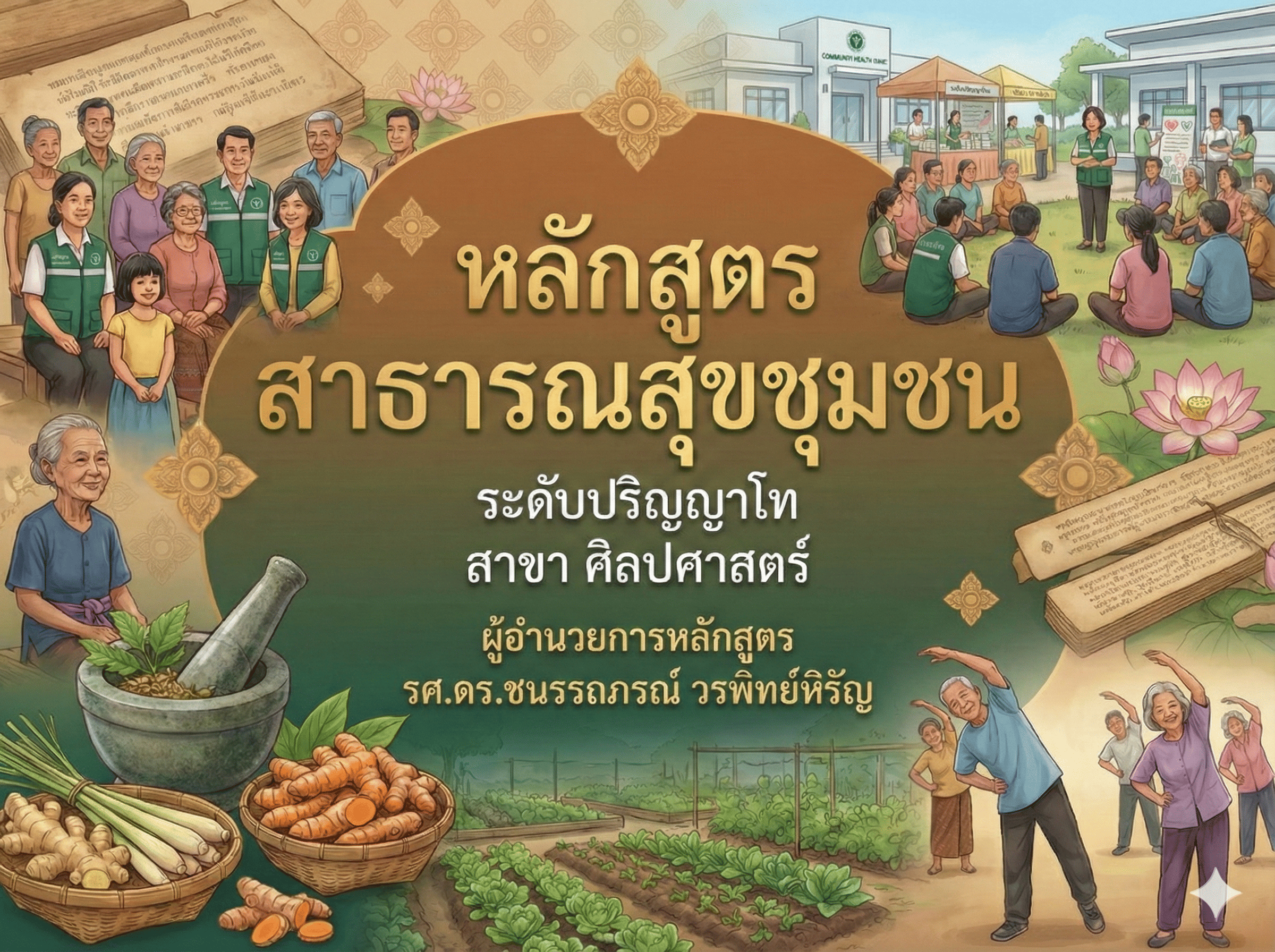 หลักสูตร สาธารณสุข ระดับ ปริญญาโท